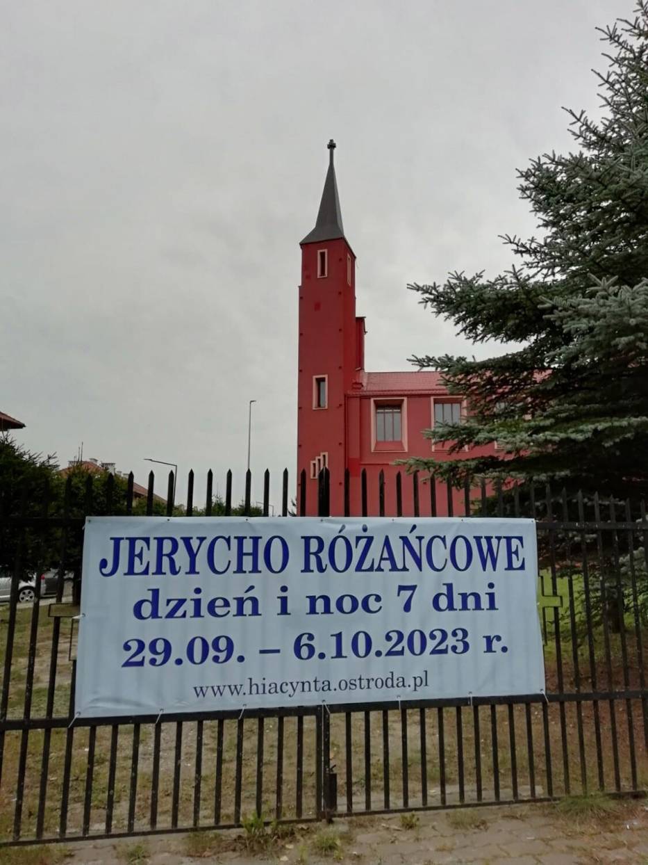 Jerycho Różańcowe w Ostródzie Parafia św. Hiacynty i Franciszka 29.09-06.10.2023