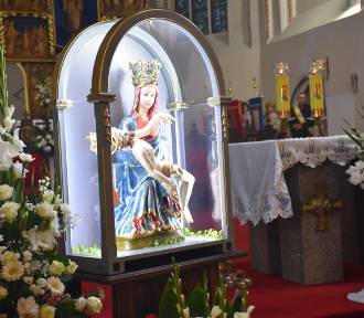 Pieta Matki Bożej ze Skrzatusza w Sławnie. Uroczystość w Kościele Mariackim. Zdjęcia