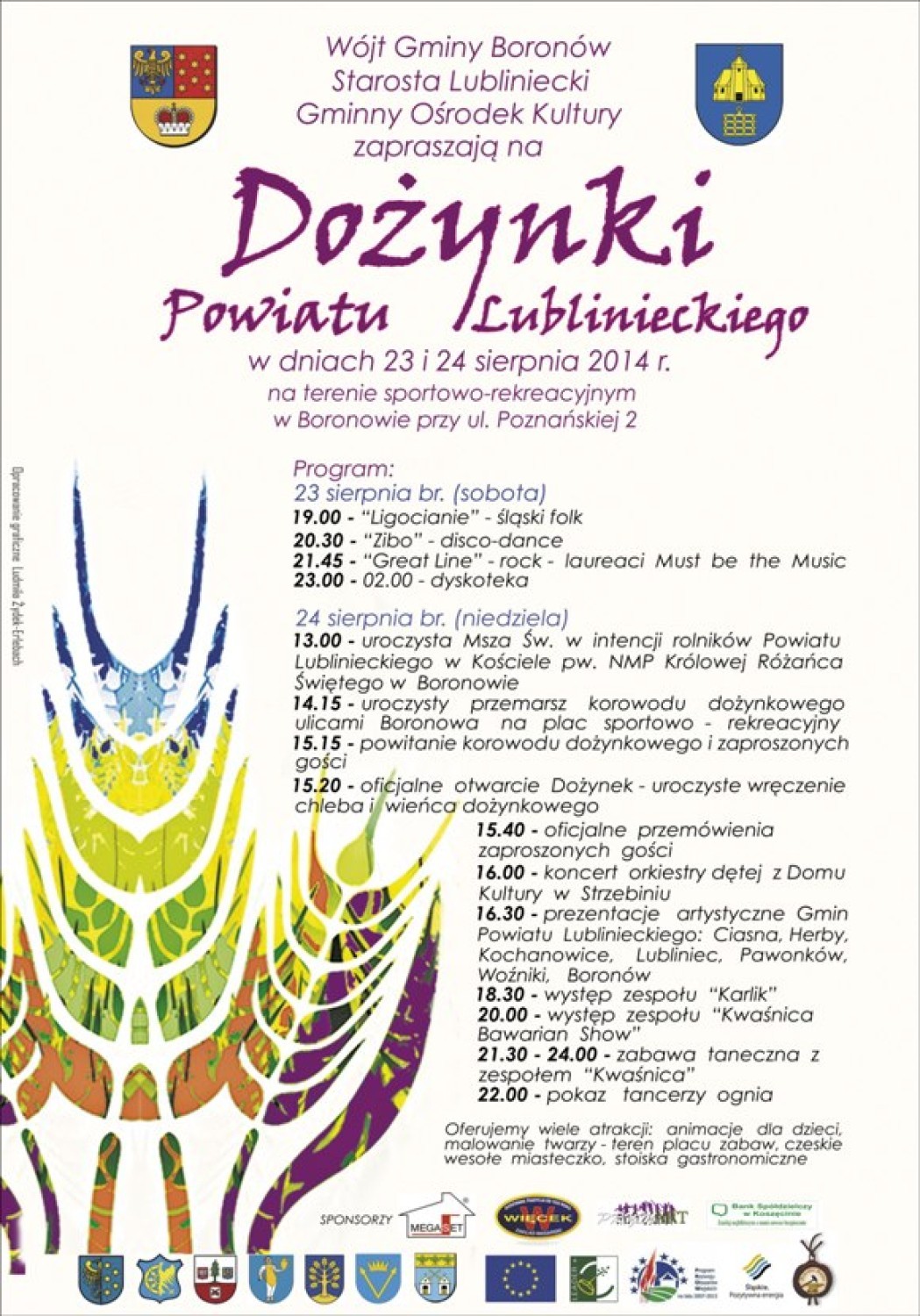 Dożynki Powiatowe w Boronowie