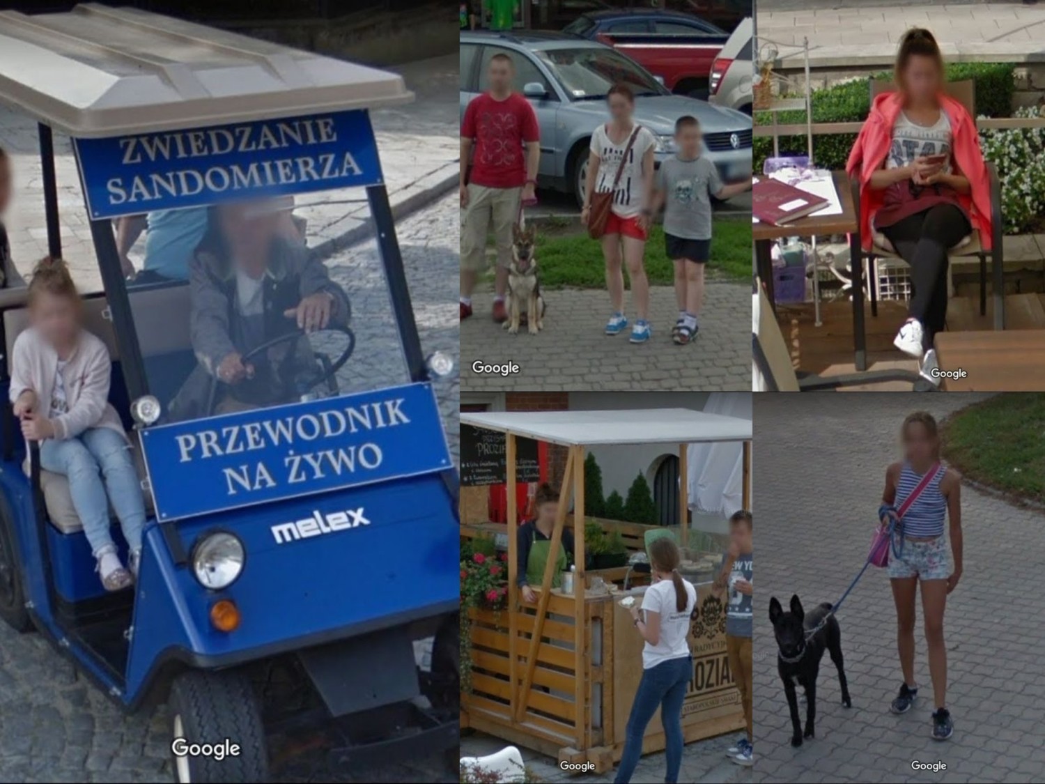 Mamy Cię! Upolowani przez Google'a na ulicach Sandomierza. A może ty też jesteś na którymś zdjęciu? (ZDJĘCIA)