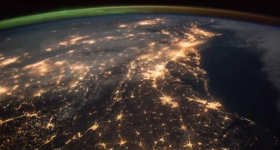 NASA sfilmowała zorzę polarną. Zobacz, jak wyglądała z Kosmosu