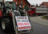 Rolnicy będą protestować w Przodkowie. Policja sugeruje objazdy