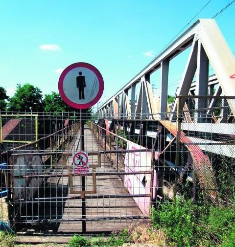 Dalkia Poznań ZEC zabezpieczyła kładkę i planuje ją rozebrać jeszcze w tym roku