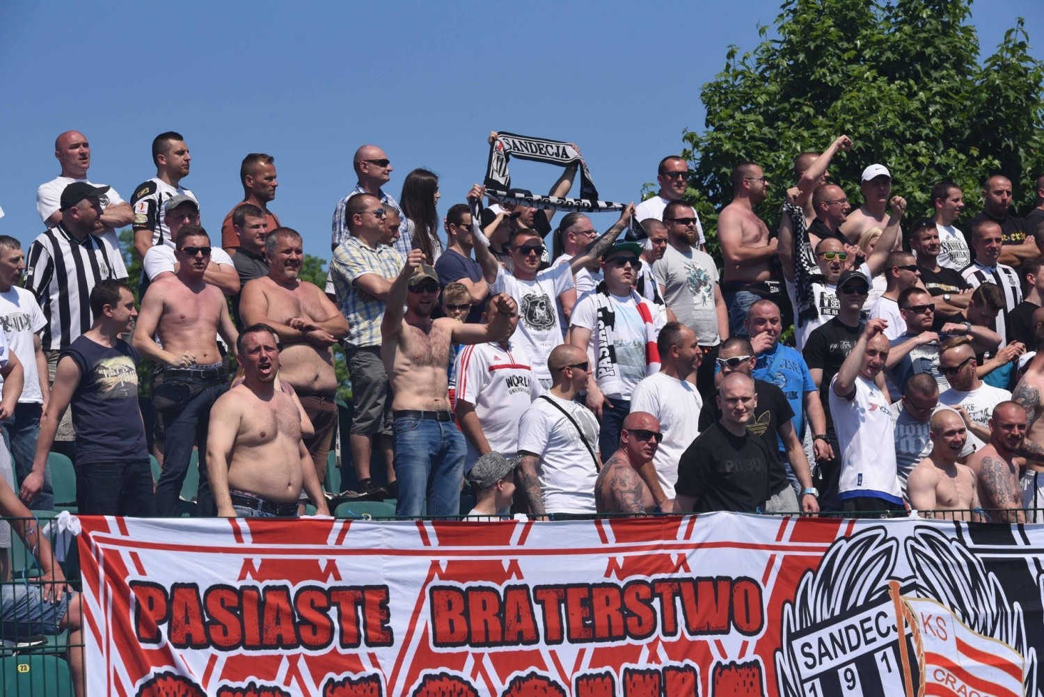 Kibice Sandecji z niecierpliwością czekają na obiecany stadion