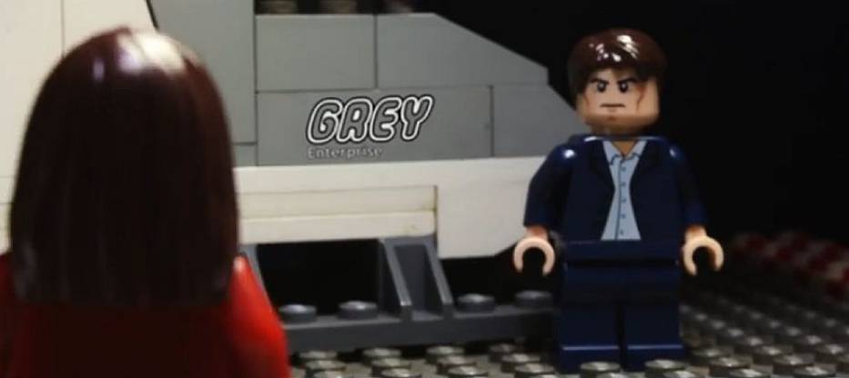 Grey jako ludzik LEGO