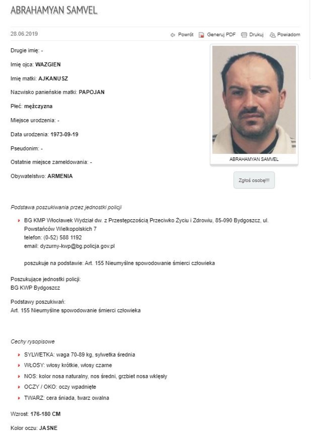 Przestępcy z Kujawsko-Pomorskiego ścigani listami gończymi. Oni ukrywają się przed policją