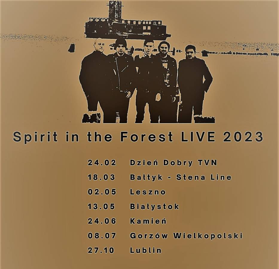 Trasa koncertowa Spirit In The Forest 