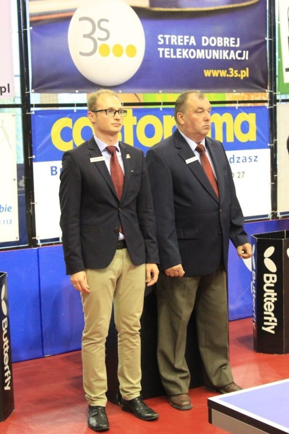 Sędziowie spotkania: Maciej Miliński i Alfred Płaszczyński