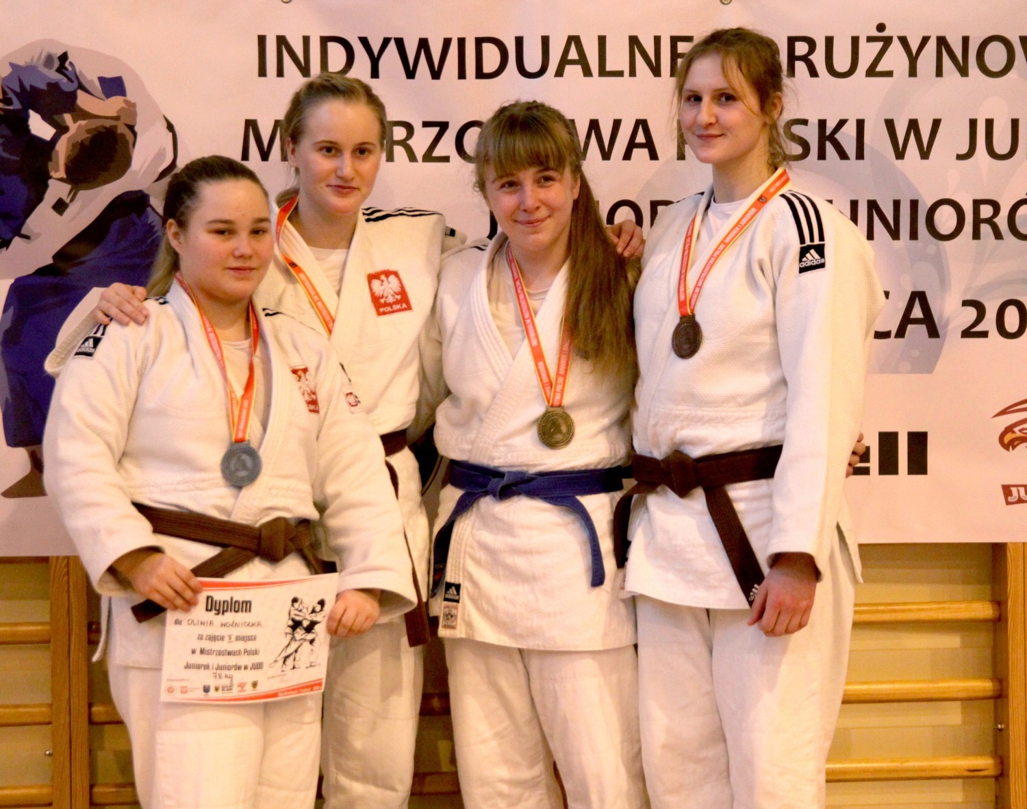 Martyna Nolewajka (GKS Czarni Bytom) zdobyła brązowy medal podczas mistrzostw Polski juniorek i juniorów rozegranych w Kątach Wrocławskich