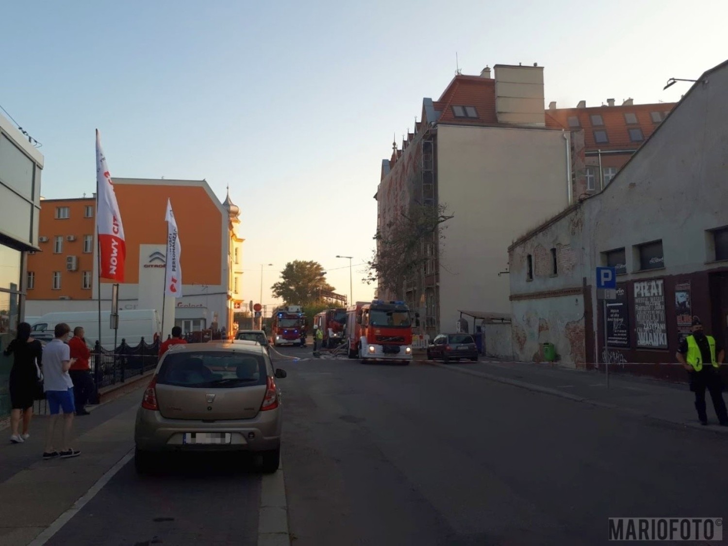 Pożar w kamienicy przy ul