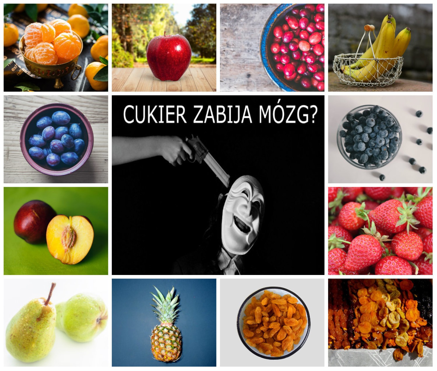 Cukier zabija mózg? Według amerykańskich badań naukowców fruktoza nie sprzyja zapamiętywaniu