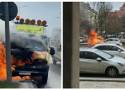 Jeden dzień, dwa pożary aut w Poznaniu. Sprawami zajmie się biegły. Doszło do podpalenia czy samozapłonu?