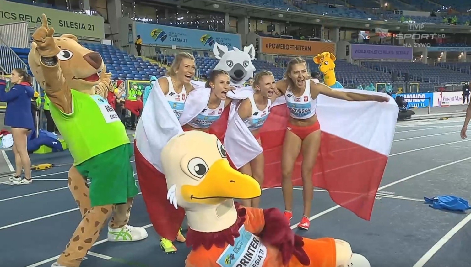 Tak uśmiechały się Polki po drugim miejscu w finale