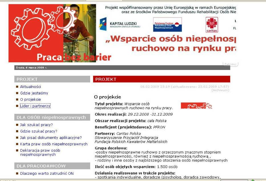 Screen strony http://www