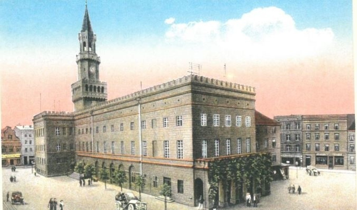 Oppeln - Rathaus, 1912 rok