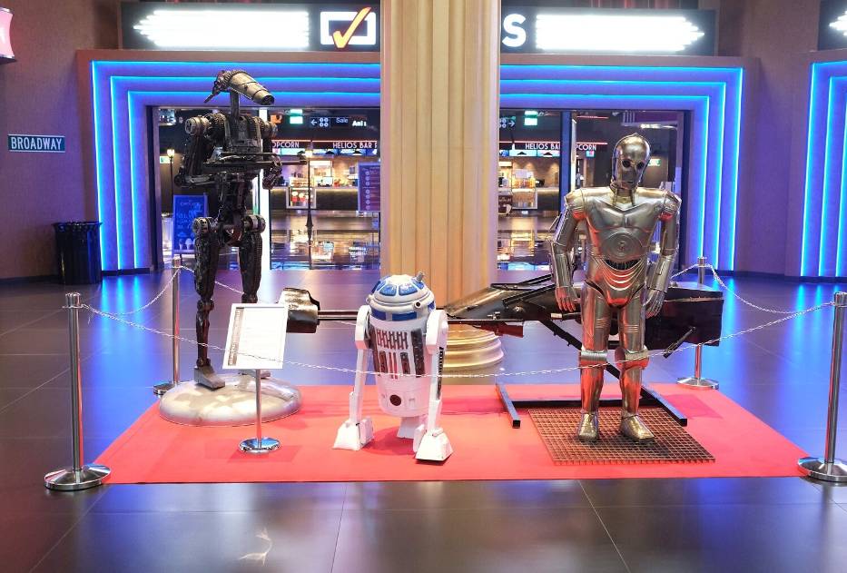 Wystawa robotów filmowych. W Blue City spotkacie R2D2, Iron Men'a i Transfomersy 