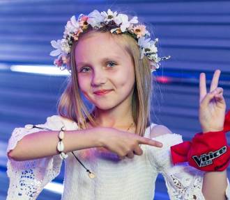 Oliwia Kołbuk z woj. lubelskiego oczarowała scenę The Voice Kids [ZDJĘCIA]