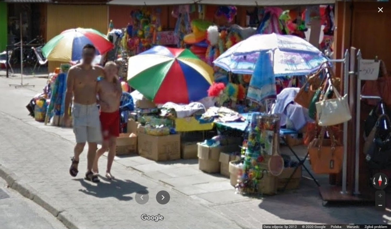 Kamery Google Street View w Przyjezierzu