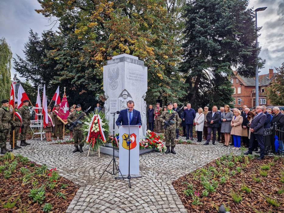 Pomnik pamięci generała Hallera w Lesznie został odsłonięty 9 października 2023