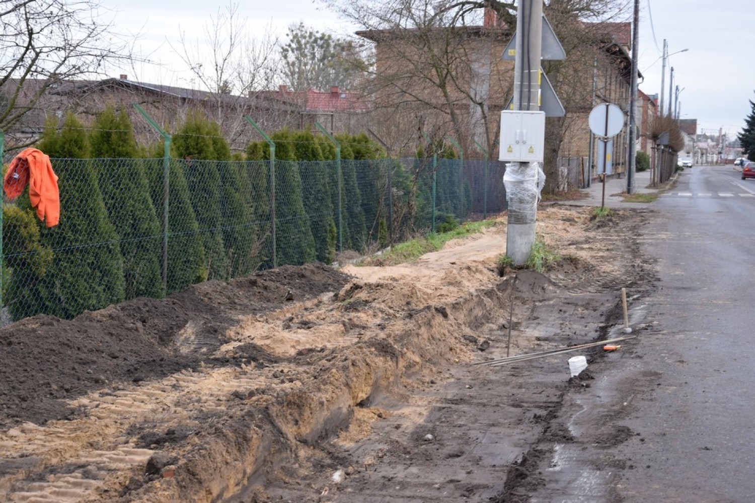 Przebudowa chodnika na ul. Granicznej