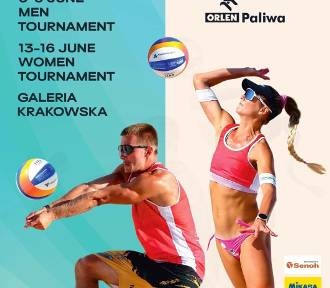 Panie wkraczają do gry w turnieju siatkówki plażowej w Krakowie