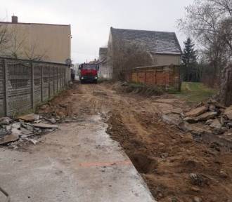 Ruszyła przebudowa ulicy Kamiennej w Maszewie