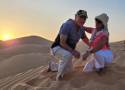 Podróż poślubna Iwony i Gerarda z "Sanatorium miłości". Tak wyglądał ich miodowy miesiąc w Omanie. ZDJĘCIA