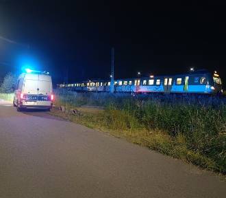 Tragiczny wypadek w Radomiu. Mężczyzna leżał na torach, został potrącony przez pociąg