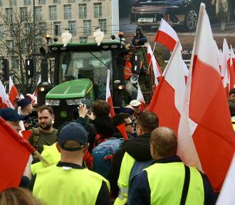 Rolnicy protestują w Warszawie. Tak teraz wygląda centrum miasta