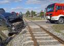Samochód osobowy wjechał w pociąg Kolei Dolnośląskich relacji Bielawa Zachodnia - Wrocław Główny! Do wypadku doszło w Bielawie