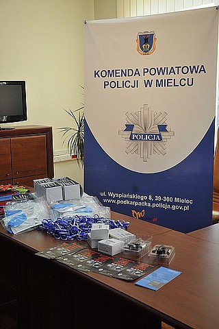Policjanci z Mielca