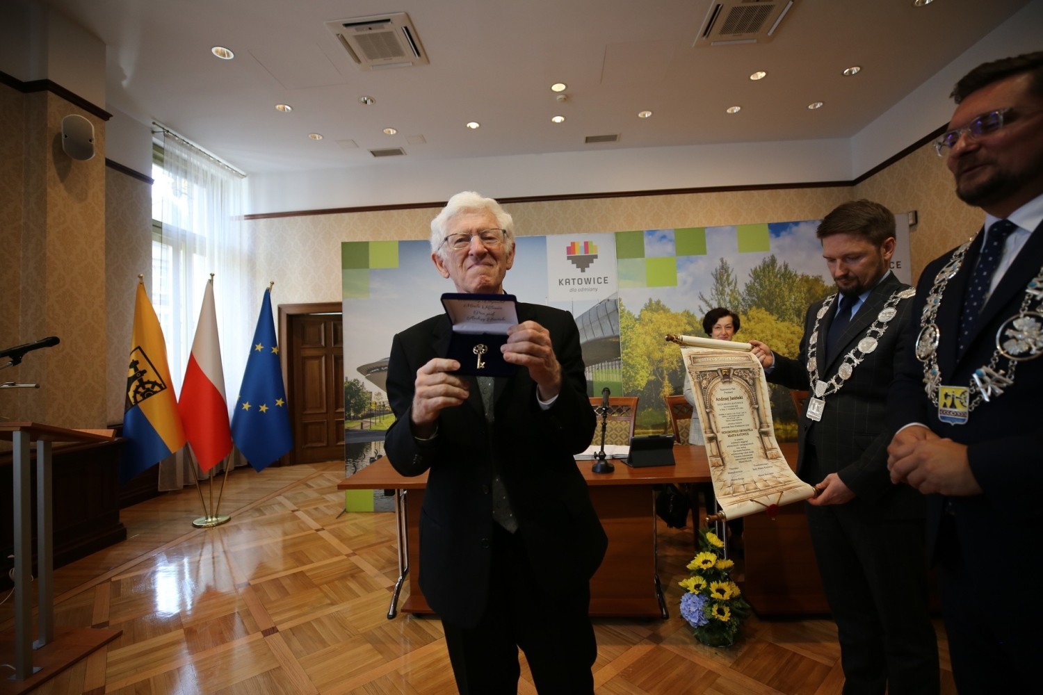 W środę, 11 września, w Pałacu Goldsteinów w Katowicach odbyła się uroczysta sesja Rady Miasta