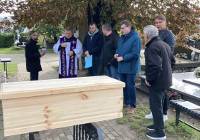 Pochówek szczątków rodziny Weinertów na Cmentarzu Parafialnym w Sieradzu ZDJĘCIA
