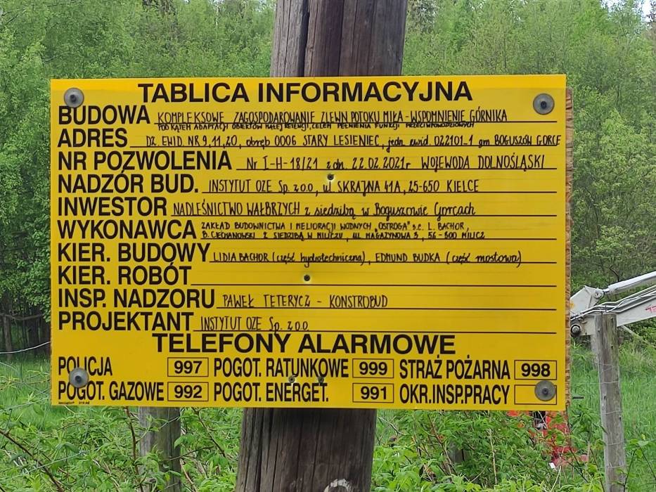 Rzeka Lesk w Boguszowie-Gorcach na Dolnym Śląsku zanieczyszczona. Mieszkańcy zaniepokojeni, strażnicy znaleźli przyczynę - zdjęcia 