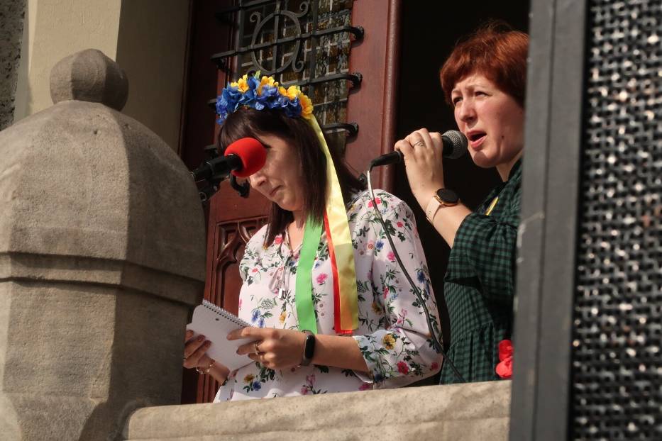 Dzień Niepodległości Ukrainy 2022 w Wałbrzychu: Uroczyście i z podziękowaniem [ZDJĘCIA]