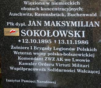 Grób pułkownika J. M. Sokołowskiego nie będzie już niszczał. IPN sfinansował nagrobek