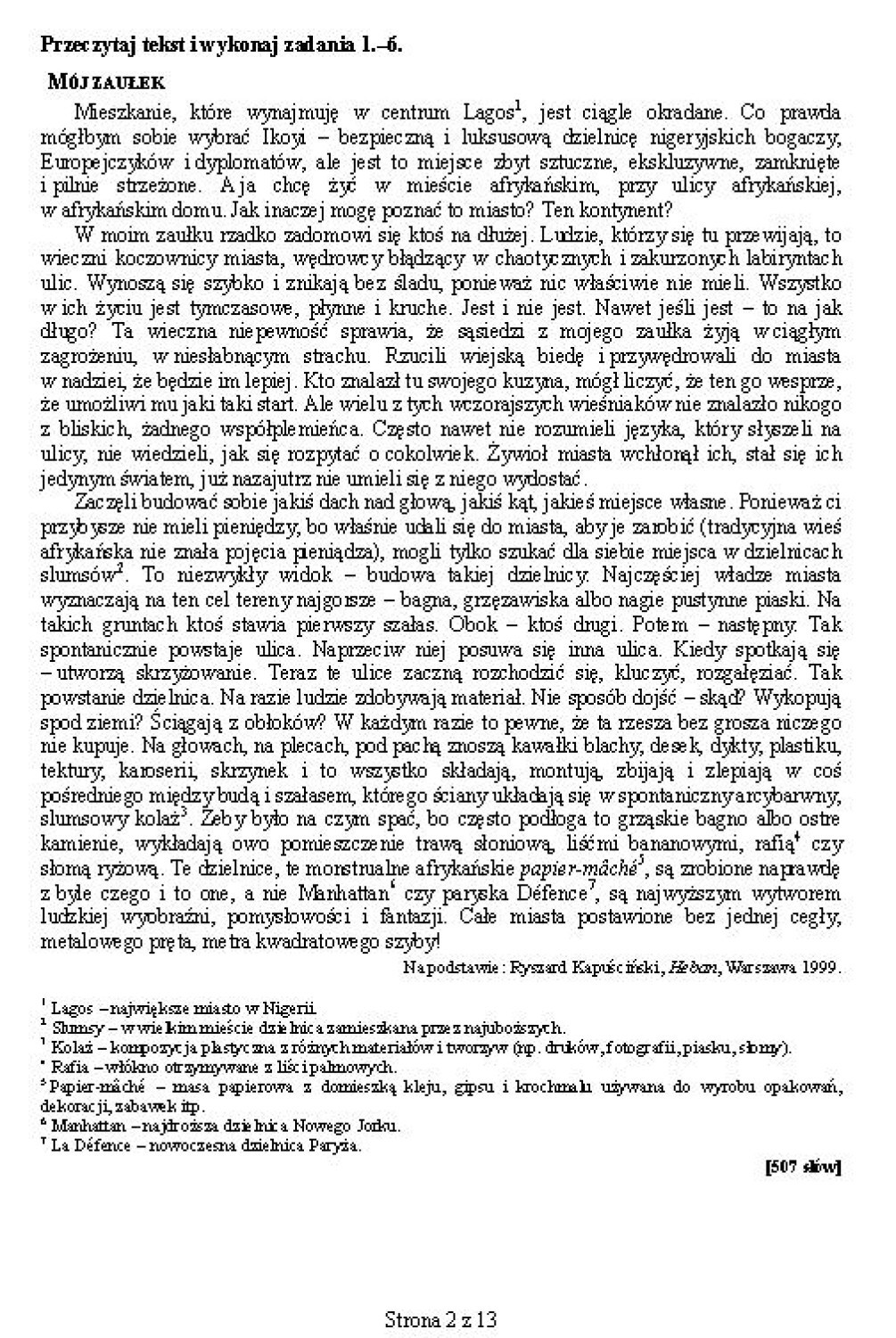 Egzamin gimnazjalny 2014