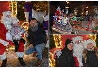 Święty Mikołaj w kolorowych saniach pojawił się na ulicach Pleszewa!