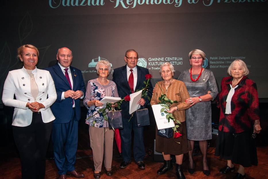 Uroczysta gala organizacji seniorów w Trzebnicy
