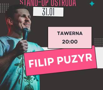 Ostróda: Zaproszenie na wieczór Stand-upowy z Filipem Puzyrem