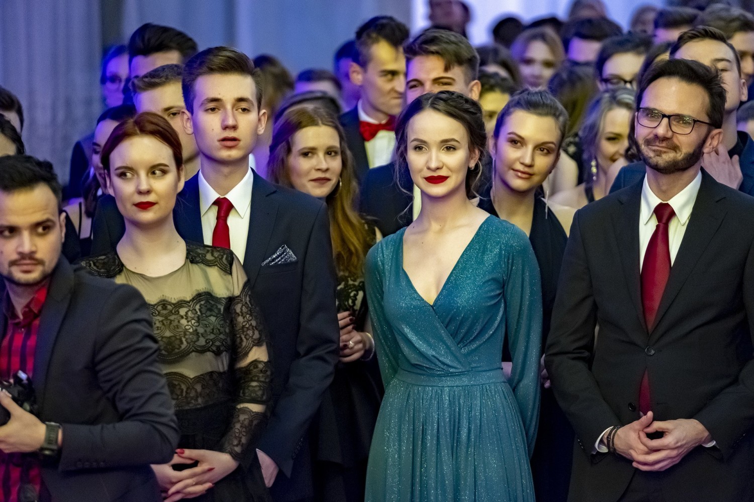 Maturzyści z IX LO w Poznaniu bawili się na studniówce w Gospodzie Familijnej