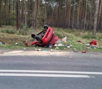 Aktualizacja: Śmiertelny wypadek na trasie między Kuźnicą Zbąską, a Borują Nową