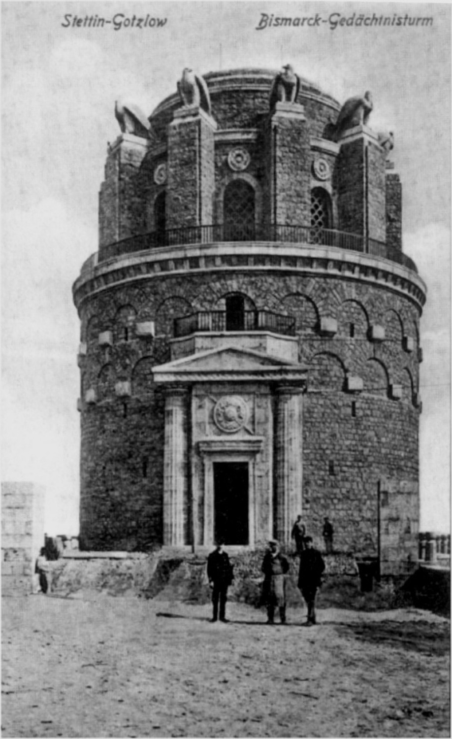 Wieża Bismarcka wybudowana w 1912 roku