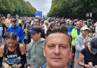 Wójt gminy Postomino wybiegał maraton w Berlinie 2023 r.. Zdjęcia