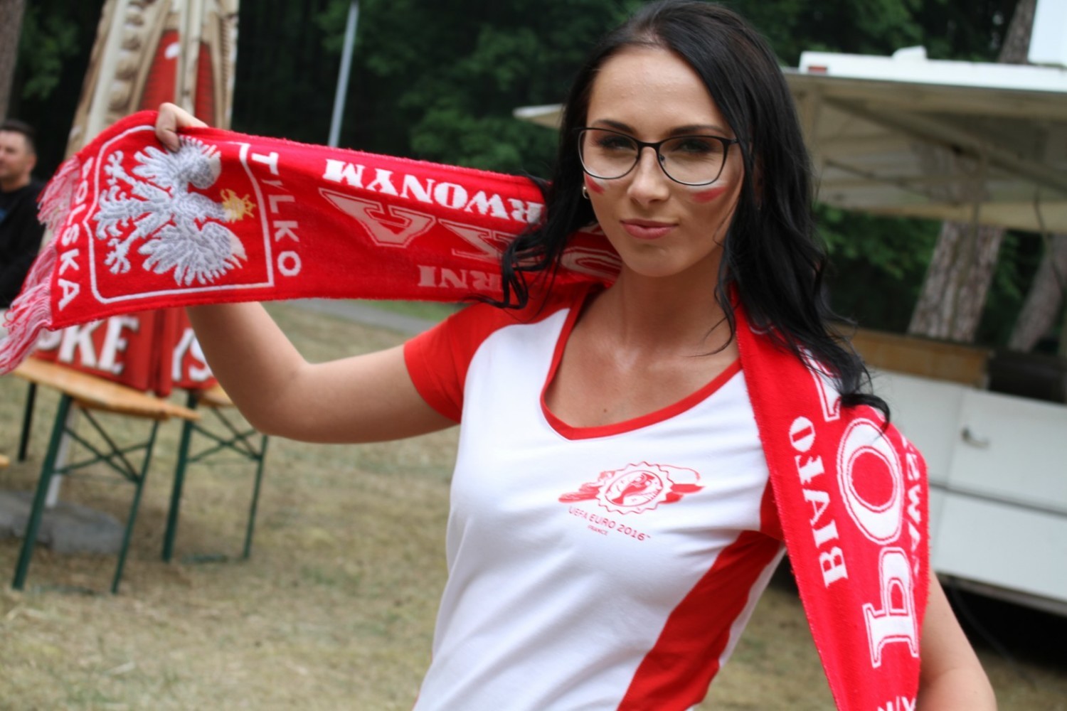 Złotowianie kibicują Polsce