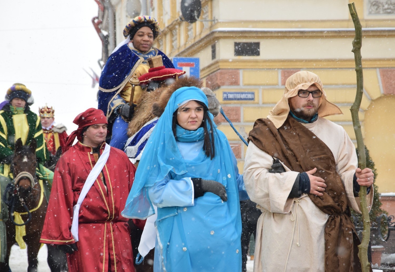 STYCZEŃ 2019: Orszak Trzech Króli w Jarosławiu