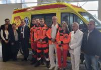 Nowy ambulans dla pleszewskiego szpitala. Kosztował ponad pół miliona złotych