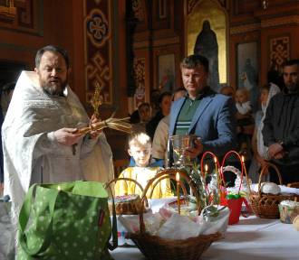 Wierni z regionu świętują Wielkanoc w Cerkwi Prawosławnej w Piotrkowie ZDJĘCIA 
