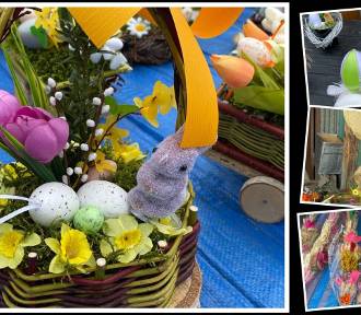 Wielkanocne hity na bazarach w Kielcach. Są koszyczki, palmy, pisanki, zajączki FOTO