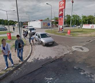Mieszkańcy Sławna w kamerze Google Street View ZDJĘCIA